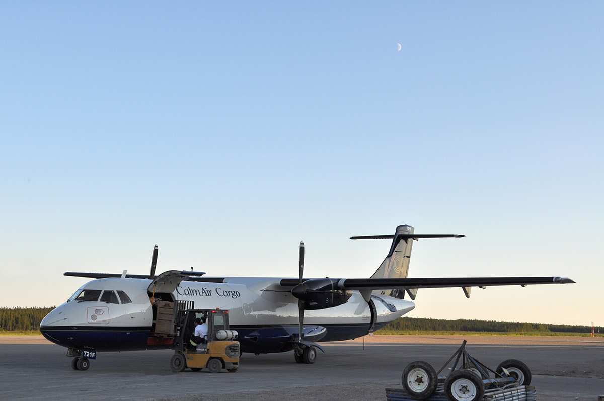 ATR 72 cargo aircraft